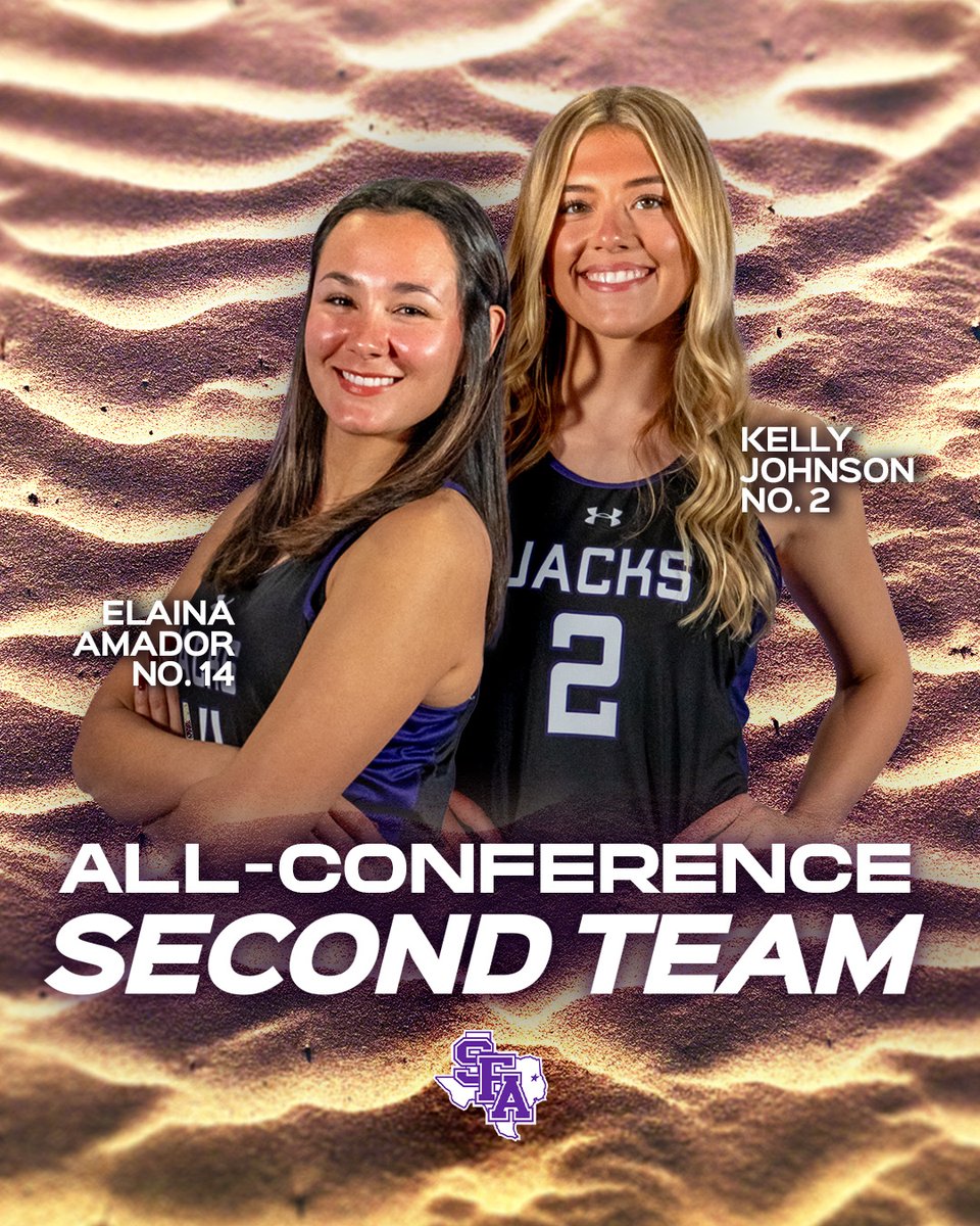 2 + 14 = Dream Team

Congratulations to Elaina Amador and Kelly Johnson on being named the No.3 Flight on the All-Conference Second Team!

#AxeEm x #SandyJacks