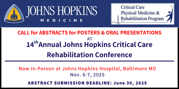 American Delirium Society (@amerdelirium) on Twitter photo π Important Abstract Submission Deadline for <a href="/AmerDelirium/">American Delirium Society</a>-sponsored Event! π
π
14th Annual <a href="/HopkinsMedicine/">Johns Hopkins Medicine</a> @ICURehab Conference icurehabnetwork.org/2025icurehabcoβ¦
π Abstract Submission Deadline: June 30, 2025
π Location: Johns Hopkins Hospital
ποΈ Conference Dates: November π Important Abstract Submission Deadline for <a href="/AmerDelirium/">American Delirium Society</a>-sponsored Event! π
π
14th Annual <a href="/HopkinsMedicine/">Johns Hopkins Medicine</a> @ICURehab Conference icurehabnetwork.org/2025icurehabcoβ¦
π Abstract Submission Deadline: June 30, 2025
π Location: Johns Hopkins Hospital
ποΈ Conference Dates: November