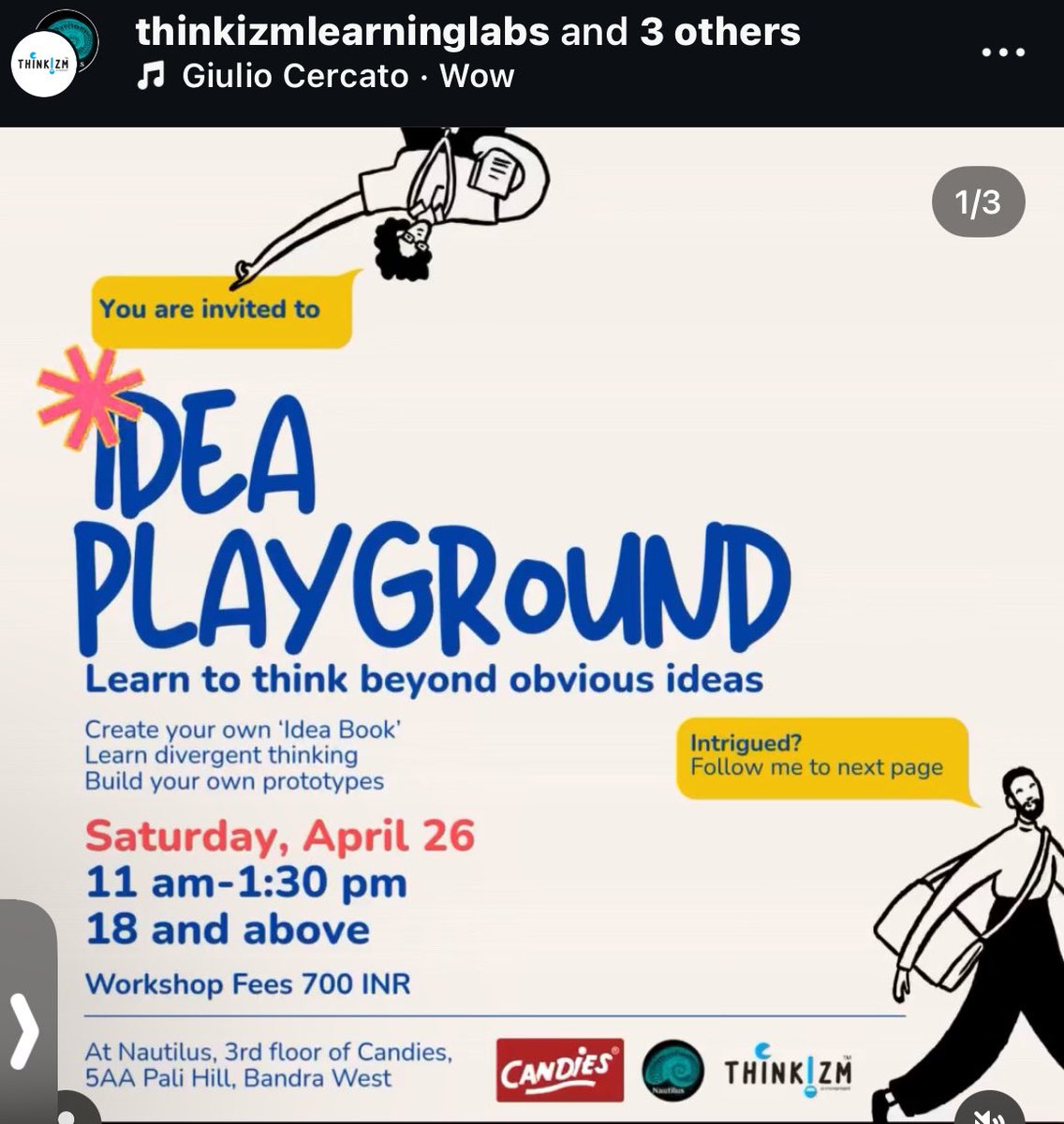 Book your spots now!