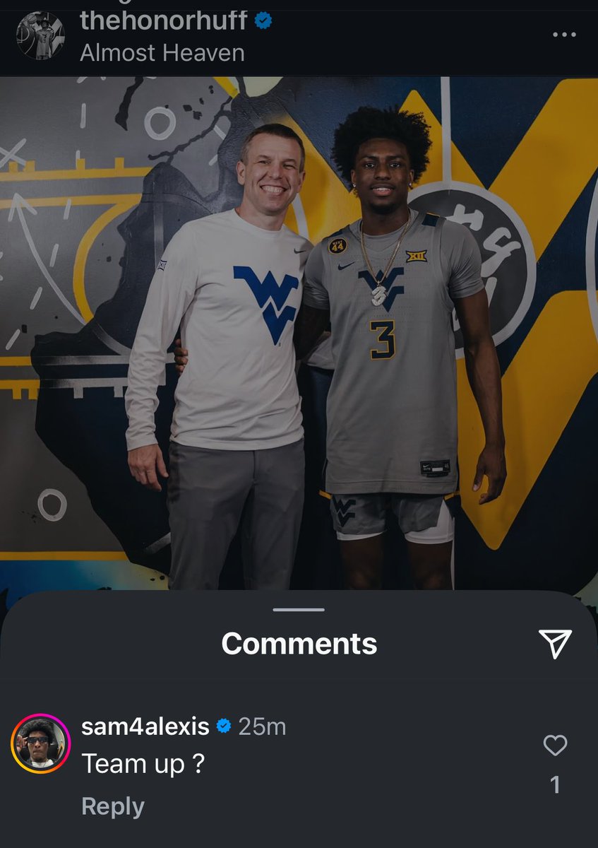murialesfanwv's tweet photo. YO WHATS GOOD @ SAM ALEXIS (Couldn’t find the twitter 😔) #WVU https://t.co/sJr0DCYkKW