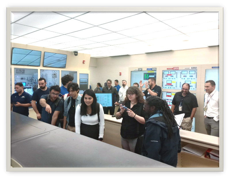 fiu_ece's tweet photo. ⚛️ FIU students toured FPL’s Turkey Point Nuclear Plant in Miami-Dade! With federal approval to operate into the 2050s, Turkey Point offers a look into the future of nuclear energy in Florida. #FIUEngineering #FPL #NuclearEnergy #TurkeyPoint #STEM https://t.co/bUv6yx3c4x
