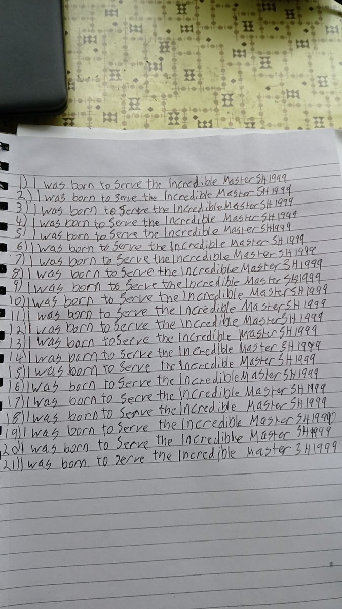 MasterSH1999's tweet photo. Love giving Subs free tasks such as writing lines like these for me! Findom MaleFindom Slaves Pigs https://t.co/YsmgXoq0Ro