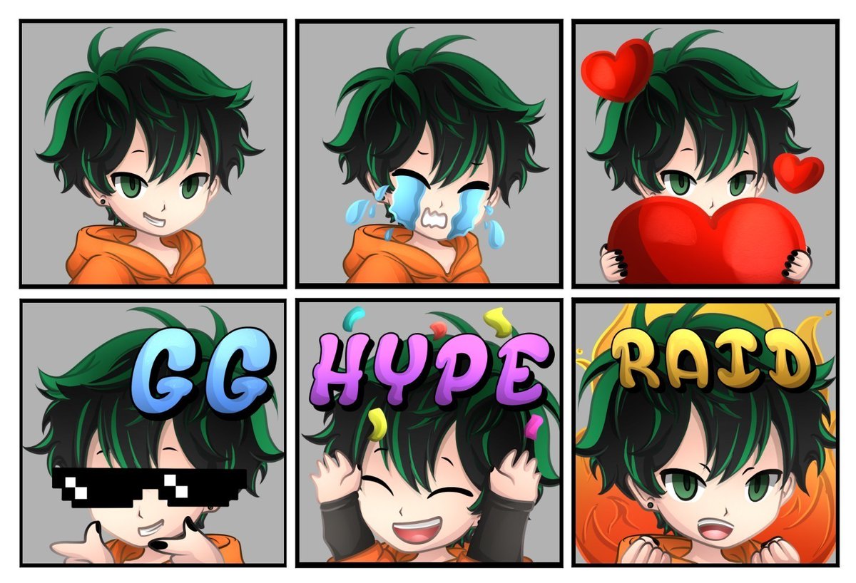 🟢COMMISSIONS ARE OPEN NOW! 🟢

Here’s an example of my latest work. If you're looking for high quality, custom emotes tailored to your style, feel free to reach out via DM. 

#VolkaEmotes #CommissionOpen