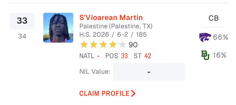 S’Vioarean Martin 3⭐️ (@svioareanmartin) on Twitter photo Blessed ⭐️⭐️⭐️⭐️
#AGTG🙏🏾♾️
<a href="/On3sports/">On3</a> @On3Recruits <a href="/galloway__drew/">Drew Galloway</a> <a href="/Jason_Howell/">Jason Howell</a> <a href="/247Sports/">247Sports</a> <a href="/CJVogel_OTF/">CJ Vogel</a> <a href="/adamgorney/">Adam Gorney</a> <a href="/JScruggs247/">Jordan Scruggs</a> <a href="/GPowersScout/">Greg Powers 🏟️</a> <a href="/samspiegs/">Sam Spiegelman</a> <a href="/dctf/">Dave Campbell's — TexasFootball.com</a> <a href="/BrandonOSports/">Brandon Ogden</a> <a href="/Rivals/">Rivals</a> <a href="/TXTopTalent/">TX TOP TALENT</a> <a href="/ErikRichardsUSA/">Erik Richards</a> <a href="/MikeRoach247/">Mike Roach</a> Blessed ⭐️⭐️⭐️⭐️
#AGTG🙏🏾♾️
<a href="/On3sports/">On3</a> @On3Recruits <a href="/galloway__drew/">Drew Galloway</a> <a href="/Jason_Howell/">Jason Howell</a> <a href="/247Sports/">247Sports</a> <a href="/CJVogel_OTF/">CJ Vogel</a> <a href="/adamgorney/">Adam Gorney</a> <a href="/JScruggs247/">Jordan Scruggs</a> <a href="/GPowersScout/">Greg Powers 🏟️</a> <a href="/samspiegs/">Sam Spiegelman</a> <a href="/dctf/">Dave Campbell's — TexasFootball.com</a> <a href="/BrandonOSports/">Brandon Ogden</a> <a href="/Rivals/">Rivals</a> <a href="/TXTopTalent/">TX TOP TALENT</a> <a href="/ErikRichardsUSA/">Erik Richards</a> <a href="/MikeRoach247/">Mike Roach</a>