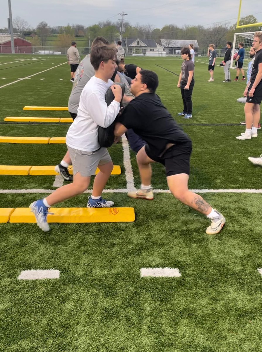 West Jessamine High School Colts Varsity Football ‘25 Spring Practice. Class of 2026 Seniors are excited to take the field for their Senior Season and show &amp; prove! #ColtPride