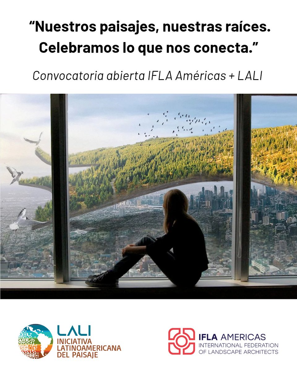 🌿 ¿Cómo cambió tu forma de habitar el paisaje después de la pandemia?
IFLA Américas + LALI te invitan a compartir tu “paisaje raíz”, reflexiones, cartas, imágenes o experiencias.
📩 Hasta octubre → laliniciativa@gmail.com
💬 “Nuestros paisajes, nuestras raíces.”