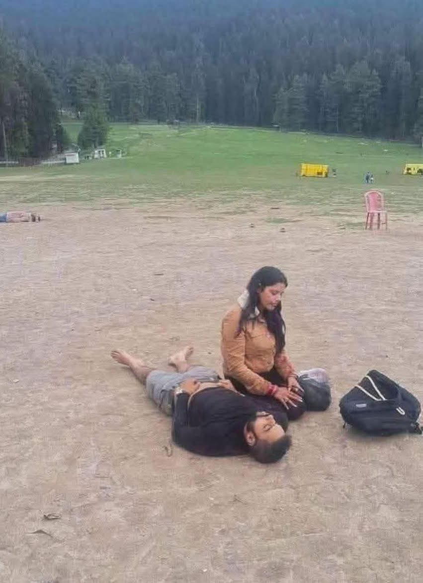 Terrorists turned Pahalgam’s peaceful beauty into a land of sorrow, stained with innocent blood. A place once full of life now echoes with silence. 27 unarmed tourists were shot dead — those behind this massacre must be found and wiped out without mercy.