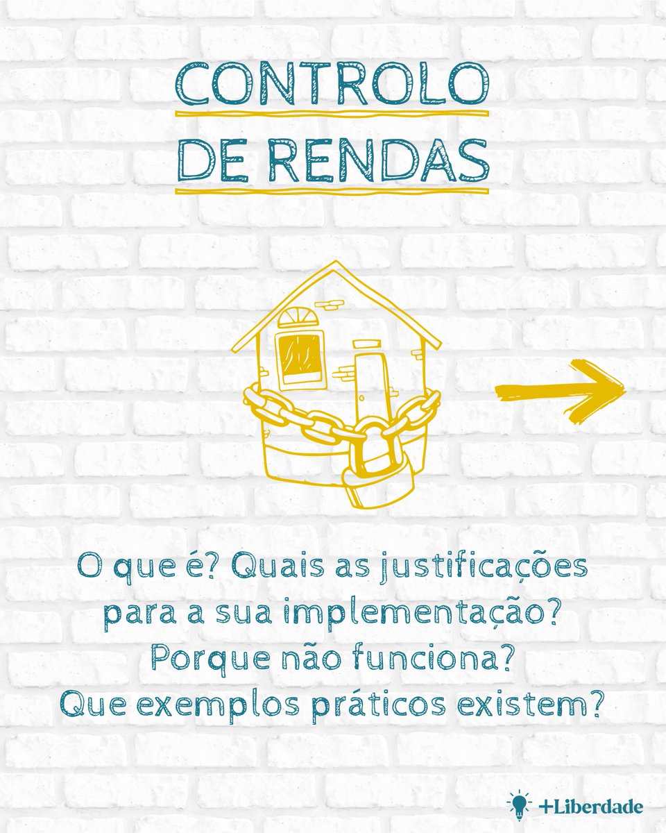 LiberdadeMais's tweet photo. 💡 +𝑳𝒊𝒕𝒆𝒓𝒂𝒄𝒊𝒂 𝒄𝒐𝒎 𝒐 +𝑳𝒊𝒃𝒆𝒓𝒅𝒂𝒅𝒆

Alguns partidos e comentadores políticos acenam com o controlo de rendas como solução mágica para resolver o problema do acesso ao arrendamento a preços acessíveis. Mas será que esse mecanismo funciona na prática? Estes quadros +Literacia procuram descrever de forma simplificada o que é o controlo de rendas, porque é normalmente implementado e porque não funciona. Para além disso, são apresentados alguns casos concretos, nomeadamente o tão referido exemplo dos Países Baixos.

Segue a thread 🧵