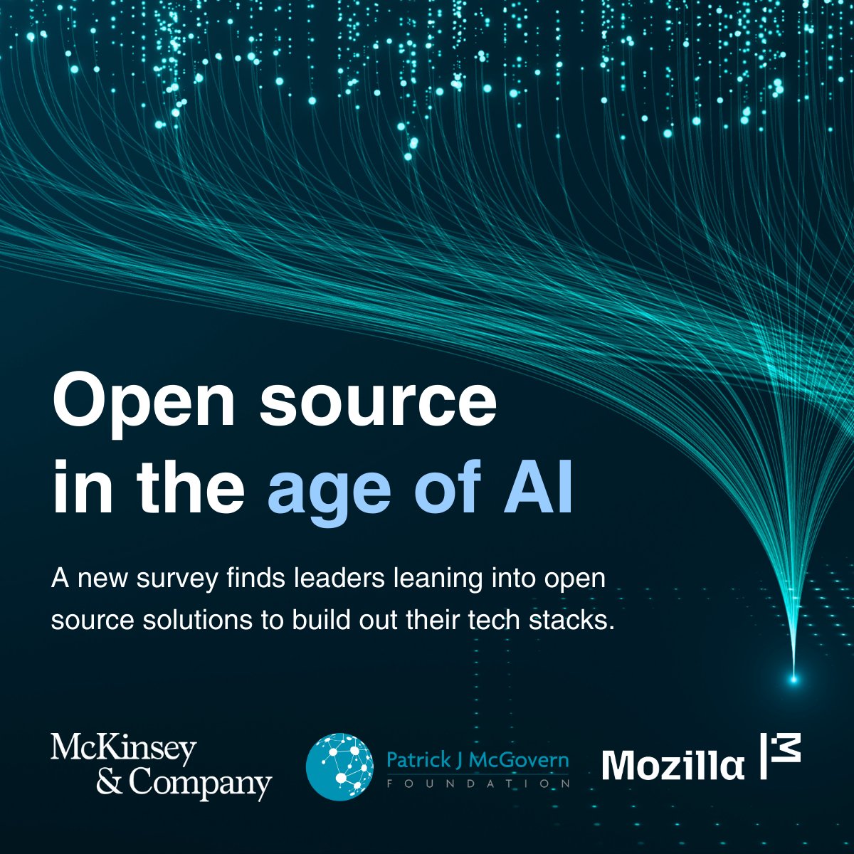 Open source AI transforms power dynamics in the tech sector, turning users into builders of solutions. PJMF collaborated with @mckinsey and <a href="/mozilla/">Mozilla</a> on a report sharing findings on how orgs use open-source AI and proprietary tools in tandem. See more: loom.ly/CX0ACqY