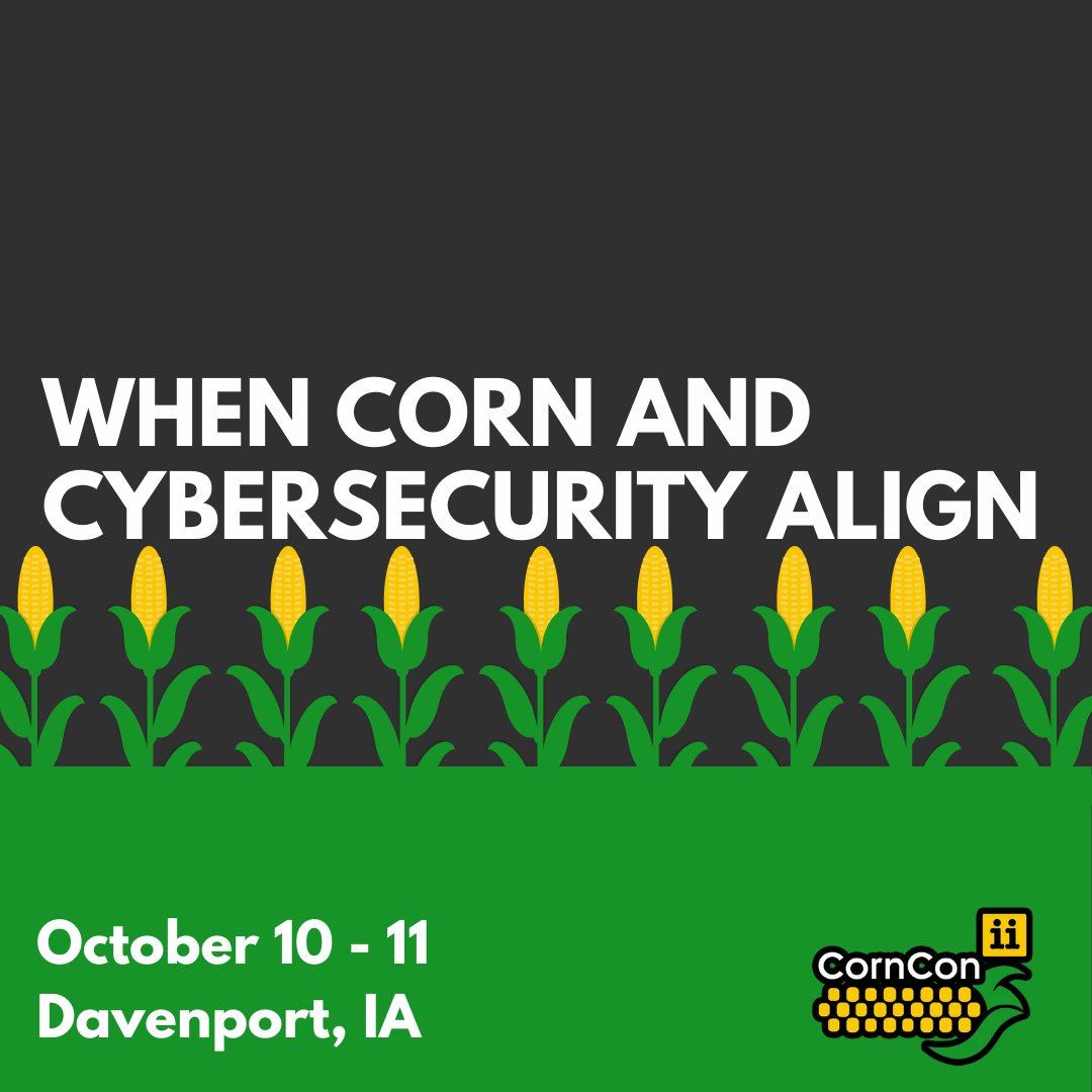 Shuck yeah, speakers! Corncon 11’s Call for Speakers is OPEN and Earlybird tickets are popping faster than a fresh kernel. Husk over to corncon.net and snag your spot in the friendliest cyber fields around!