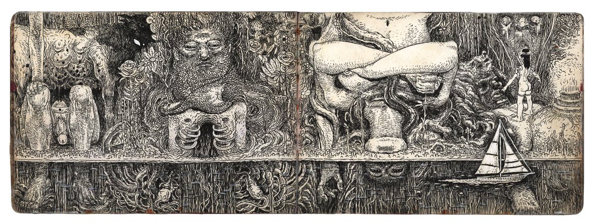 bensoKodama's tweet photo. Adoro el dibujo de #IanBertram (“Little Bird”, “Precious Metal”) y estoy dando volteretas porque HOY arranca la campaña para el lanzamiento de su 1er libro de arte “Acheron”.
Una gran oportunidad para hacerse con una selección de obras inigualables 🙌🏻
https://t.co/lUkwdWUxt8 https://t.co/YTRtO1VUpY