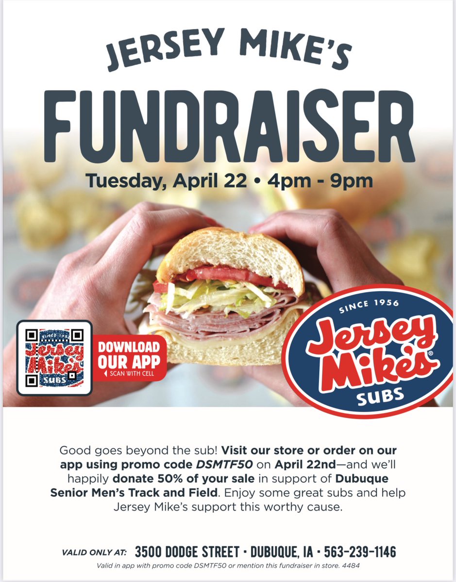 Stop out for dinner and support Ram Track &amp; Field!!!