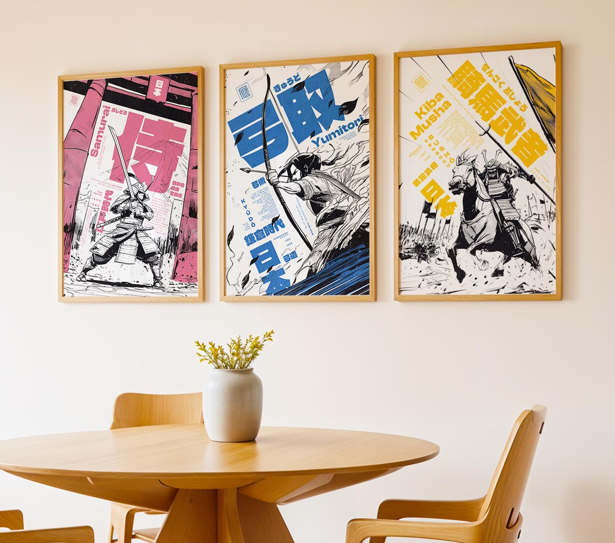 postereoo's tweet photo. Elevate your space with our bold Japanese Warrior Printable Poster Set! 🗡️🖤

https://t.co/6w3KMFnMZI

#samurai #wall #poster #japanese #art #ninja #katana #artwork #bold #typography #yumitori #print #kiba #musha #warrior #room #anime #game #gift #for #him #manga #inspired #decor https://t.co/Cz3uSPmv0f