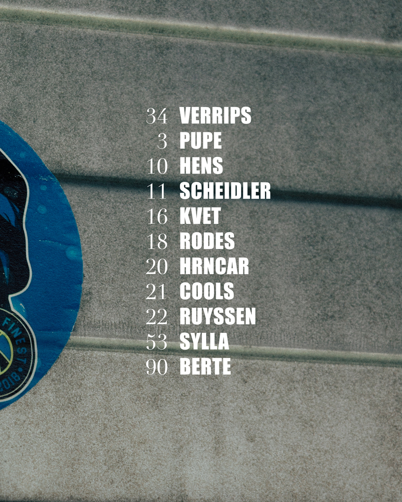Onze elf 👥

#FCDENDER #WijSpelenAltijdThuis #DENCHA