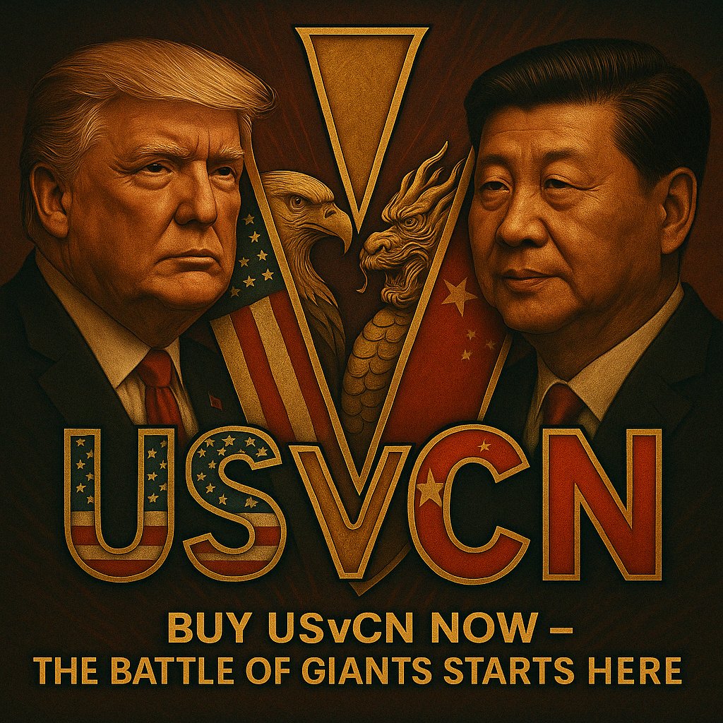 USvCN's tweet photo. USvCN Coin is officially live!
A meme token inspired by the clash of titans: USA vs China
Current Price: $0.000057

Buy now via Bitget Wallet — Fast & Easy
Contract: 0x58037C169b5A2B74252aAAA55F8C8eF3F417adF3

Don't miss the start. Be early.

#USvCN #Crypto #BitgetWallet #BNBChain #MemeCoin