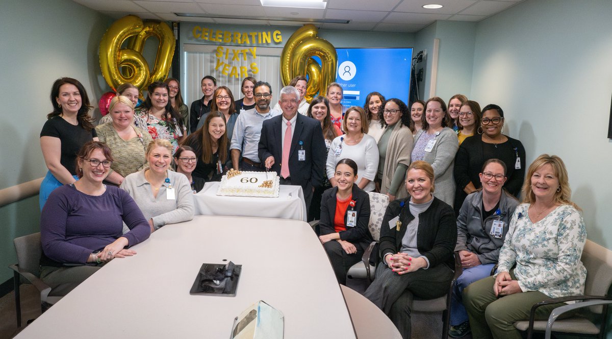 Today marks 60 years of Pediatric Hematology Oncology Services <a href="/AkronChildrens/">Akron Children's</a> !  We are humbled that so many families over the years have trusted us with the care of their children.  The key to our success is our TEAM.   Happy Birthday to all!