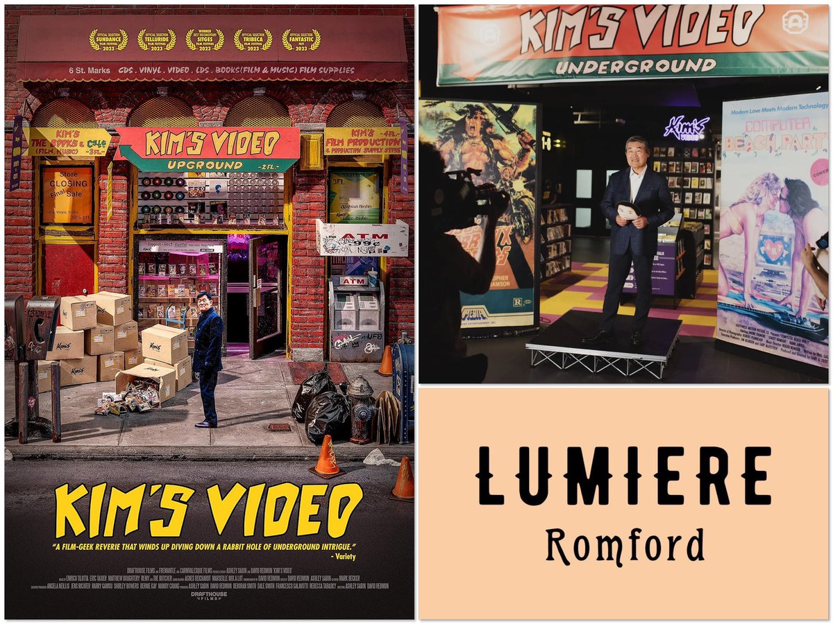 Philip Rogers (@rogersphilip101) on Twitter photo Documentary film โKimโs Videoโ will be returning to Romford at the new Lumiere cinema for a very special screening on Tuesday 29th April from 6:40pm until late
Details on <a href="/BlazingMinds/">Blazing Minds</a>
blazingminds.co.uk/kims-video-retโฆ
#Lumiere #KimsVideo #VHS #VideoShop Documentary film โKimโs Videoโ will be returning to Romford at the new Lumiere cinema for a very special screening on Tuesday 29th April from 6:40pm until late
Details on <a href="/BlazingMinds/">Blazing Minds</a>
blazingminds.co.uk/kims-video-retโฆ
#Lumiere #KimsVideo #VHS #VideoShop