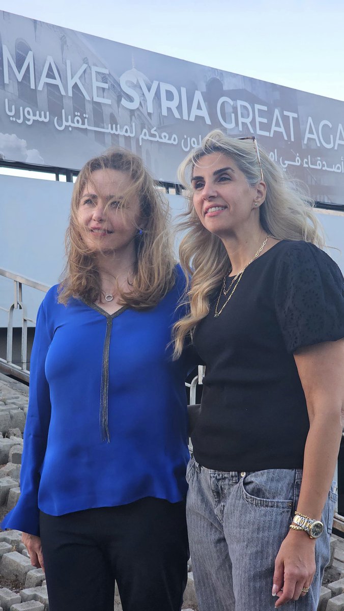 Syrians yearn to rebuild their nation after liberation, but crippling #American sanctions are holding them back. A peaceful &amp; prosperous Syria would prevent bad actors like #Iran, #Hezbollah &amp; #Russia from taking hold. Syria wants to live in peace, won't allow its borders to