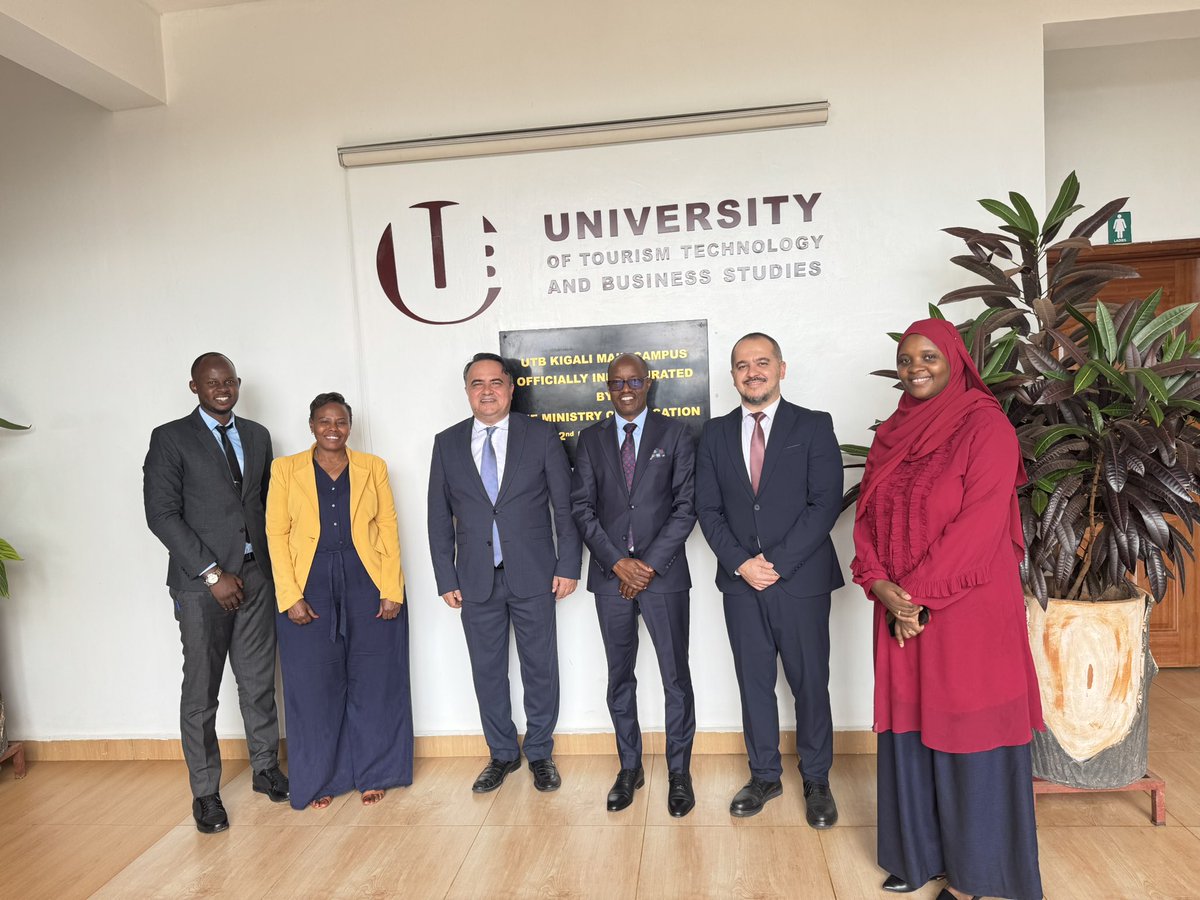 Together with Ambassador H.E. Aslan Alper Yüksel <a href="/alpertvt/">Aslan Alper Yüksel</a>  we visited  Vice-Chancellor John Ntahemuka  and the Deans of UTB University <a href="/UTBrwanda/">UTB</a>  and  exchanged views on some projects.