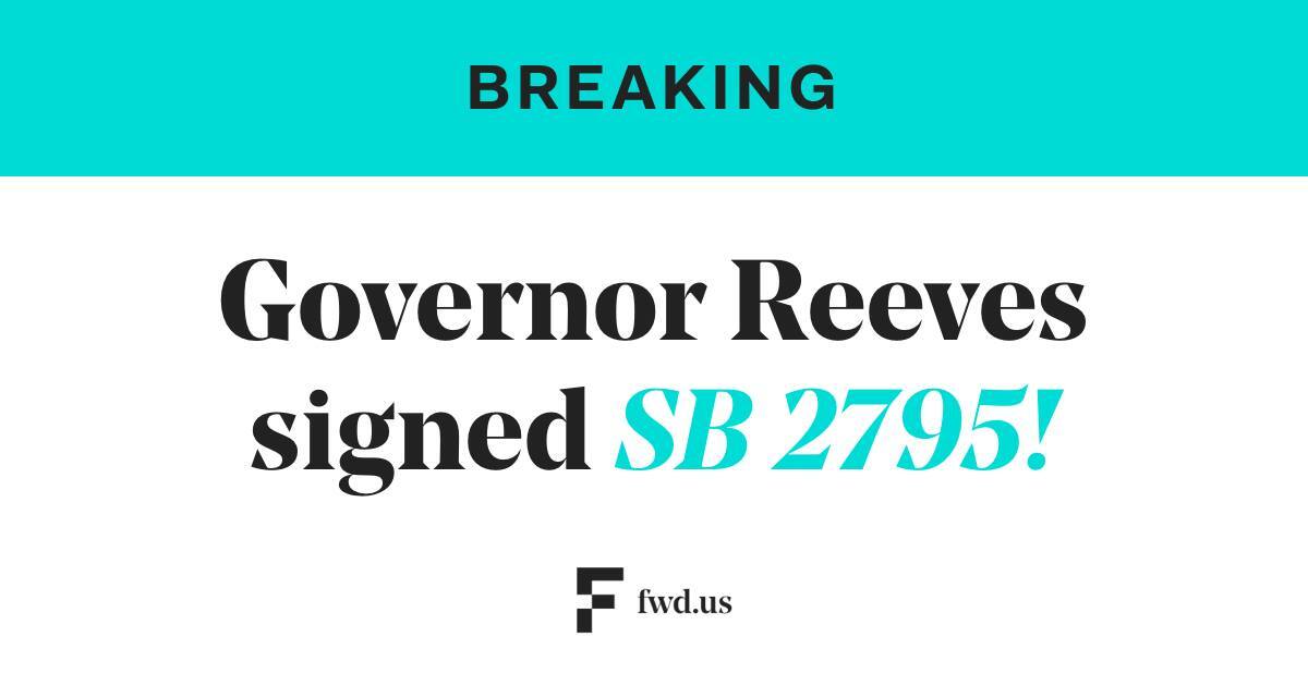 FLASHBACK: 4 years ago today, MS Gov. Tate Reeves, signed SB 2795 into law expanding parole eligibility in the state – And it's working! 98% of people who were made eligible by the 2021 parole reforms did not return to prison on a new sentence in the 2 years after release.