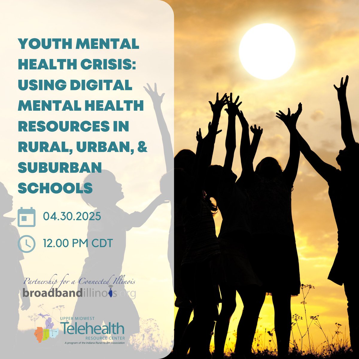 This year, a panel discussion, including participants from rural, urban, and suburban Illinois school districts, will share their needs, experiences, and lessons learned in introducing these supplemental resources. 

Register Now! ➡️ow.ly/PXuQ50VE3w4