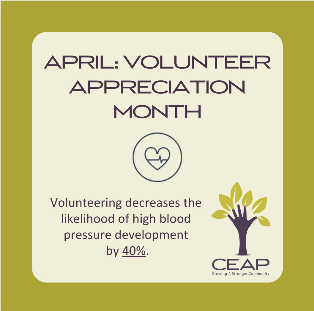 Do it for your health. Do it for your neighbors. Deliver meals and deliver a difference. Learn more! ceap.org