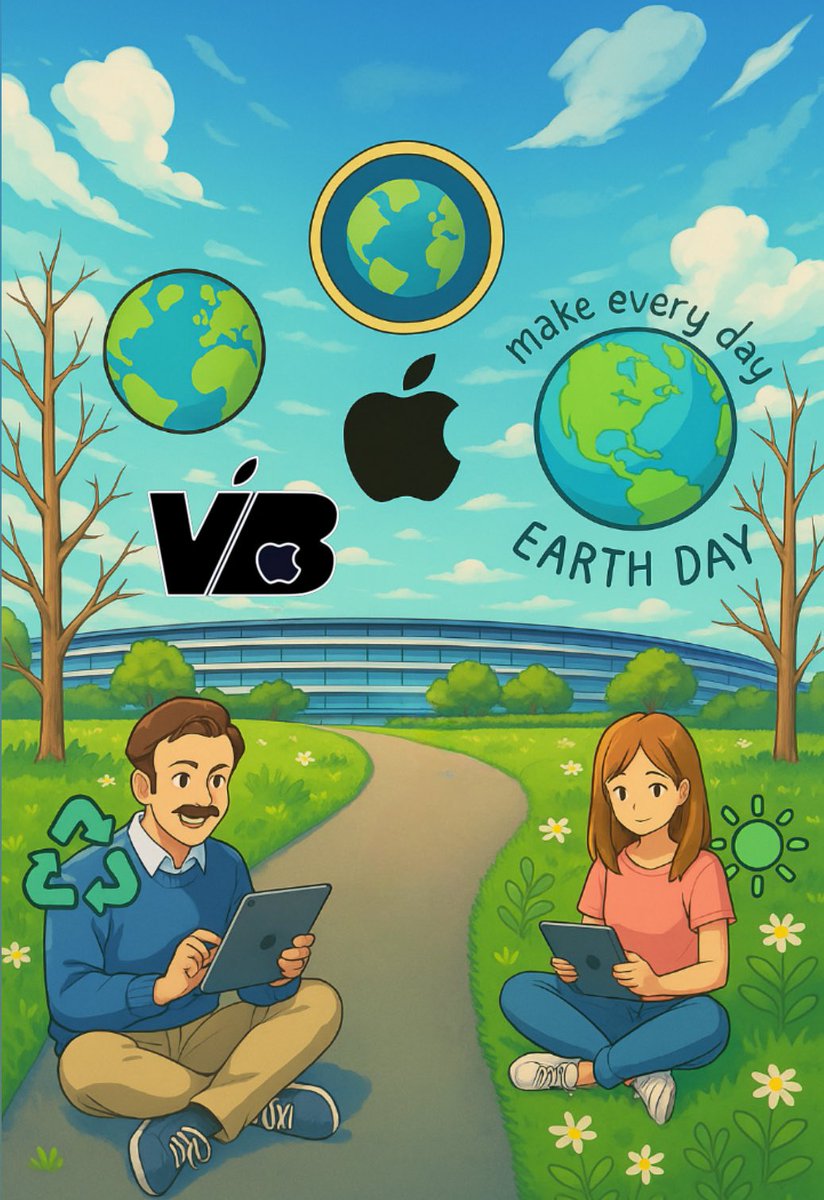 vbappleworld's tweet photo. Happy Earth 🌏 🌎 🌍 Day to all Apple fans and employees around the world, objective 2030 // Feliz día de la tierra a todos los fans y empleados de Apple, objetivo 2030 #apple #appleearthday #appleearthdaychallenge #applegeek #applefan #earth #earthday #earthdayeveryday https://t.co/m6KOOLDv8S