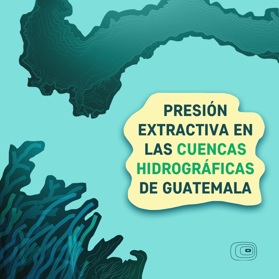 oie_gt's tweet image. 💧Las cuencas son clave para entender el agua en el país.

Un nuevo informe del OIE presenta la distribución de proyectos mineros, petroleros e hidroeléctricos sobre las cuencas hidrográficas de Guatemala.

¡Ya disponible en nuestra biblioteca!

🧵 👇