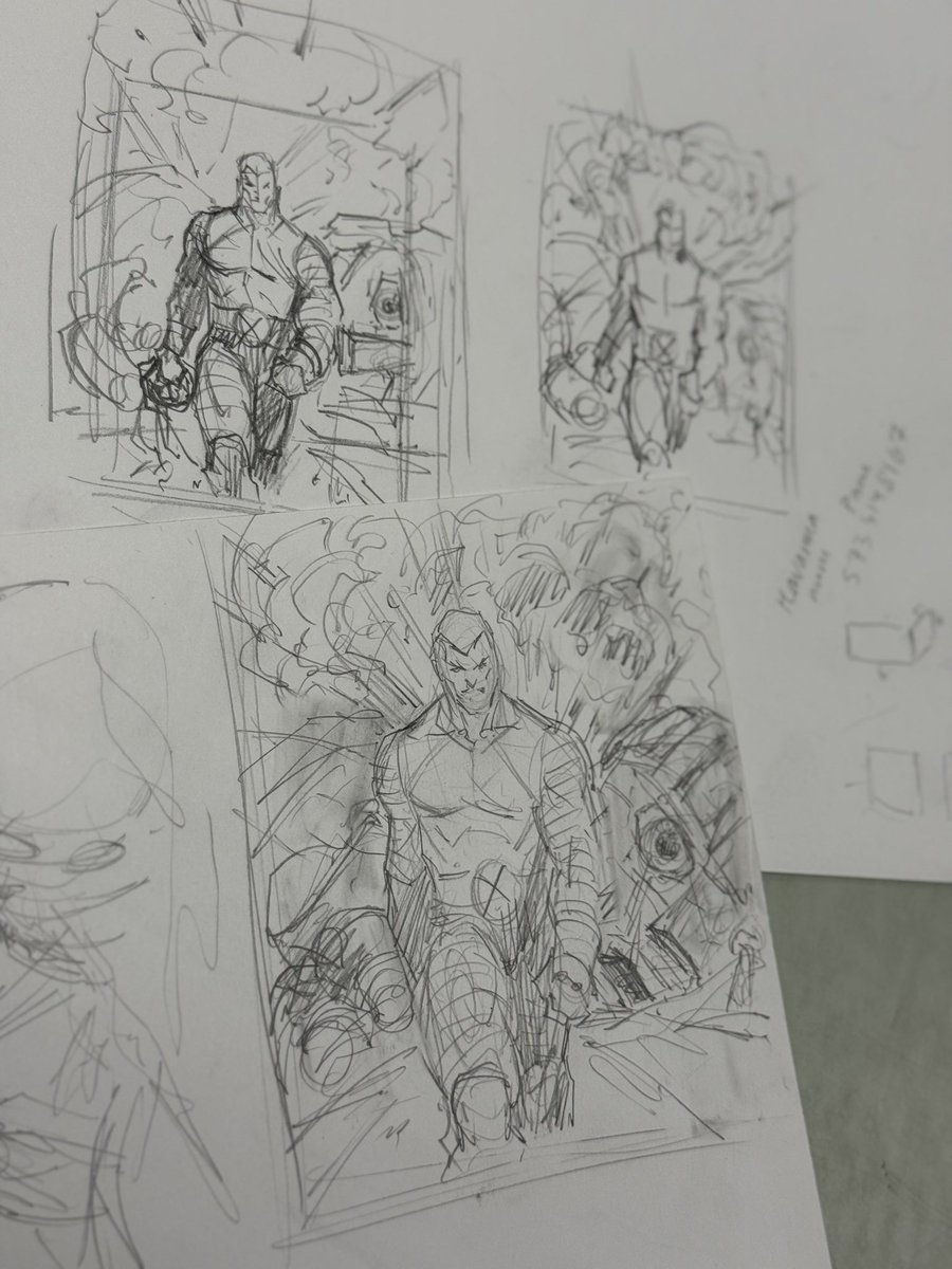 YVSokolovArt's tweet image. New commission begins. 
#colossus #xmen #prelim