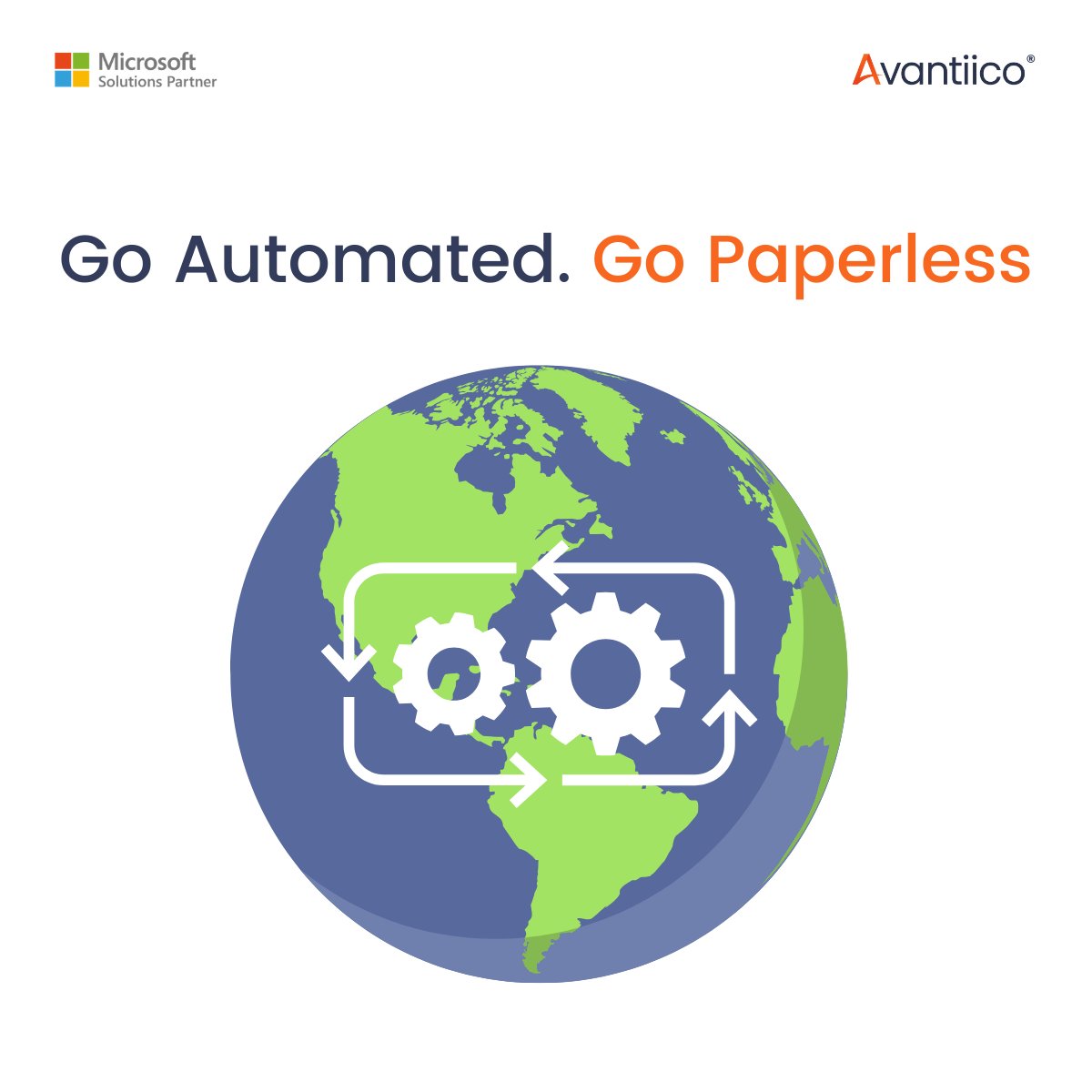 AvantiicoTeam's tweet photo. Paper cuts are out. 🌎 Progress is in!

This Earth Day, we’re celebrating the power of automation to reduce paper use and streamline finance operations.

👉 AMCS: https://t.co/jrtNSPEteD

#EarthDay2025 #Automation #MicrosoftPartner #PaperlessWorkflows https://t.co/RrSczRoA0p