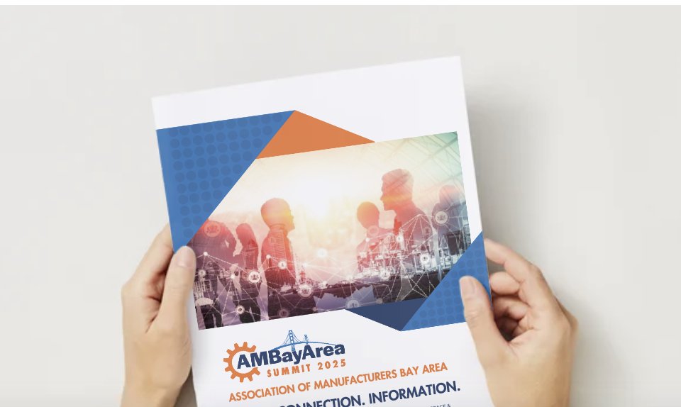 AMBayArea's tweet image. A huge shout out to AMBayArea Member and Event Sponsor @ALOM_GLOBAL for printing the AMBayArea Summit 2025 programs. ALOM has been an AMBayArea member since our founding in 2017. We are grateful for your continued participation and support!
#BayArea #Mfg #AMBayAreaSummit