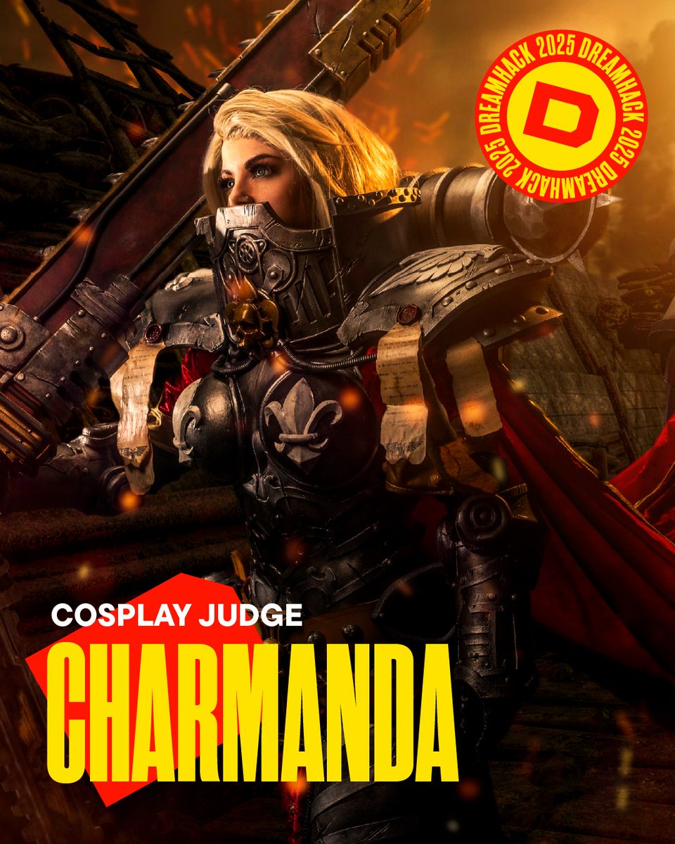 From armor to arms, Charmanda has been bringing characters from your favorite games like World of Warcraft and Monster Hunter to life in a big way - And she’s once again joining our incredible panel of Cosplay Judges at #DHDallas!! 💥