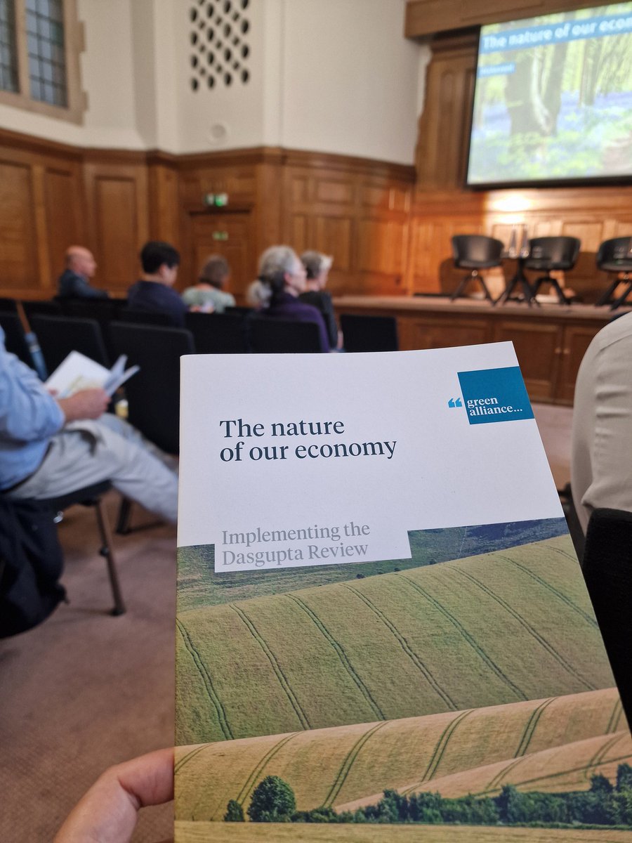 Delighted to be here at Church House, Westminster for a panel discussion on ' The nature of our #economy' - Implementing the #DasguptaReview. How appropriate  on #EarthDay!

 Looking forward to the discussion.  #GAevent #NatureAndPeoplePositive #healthandwellbeing #netzero