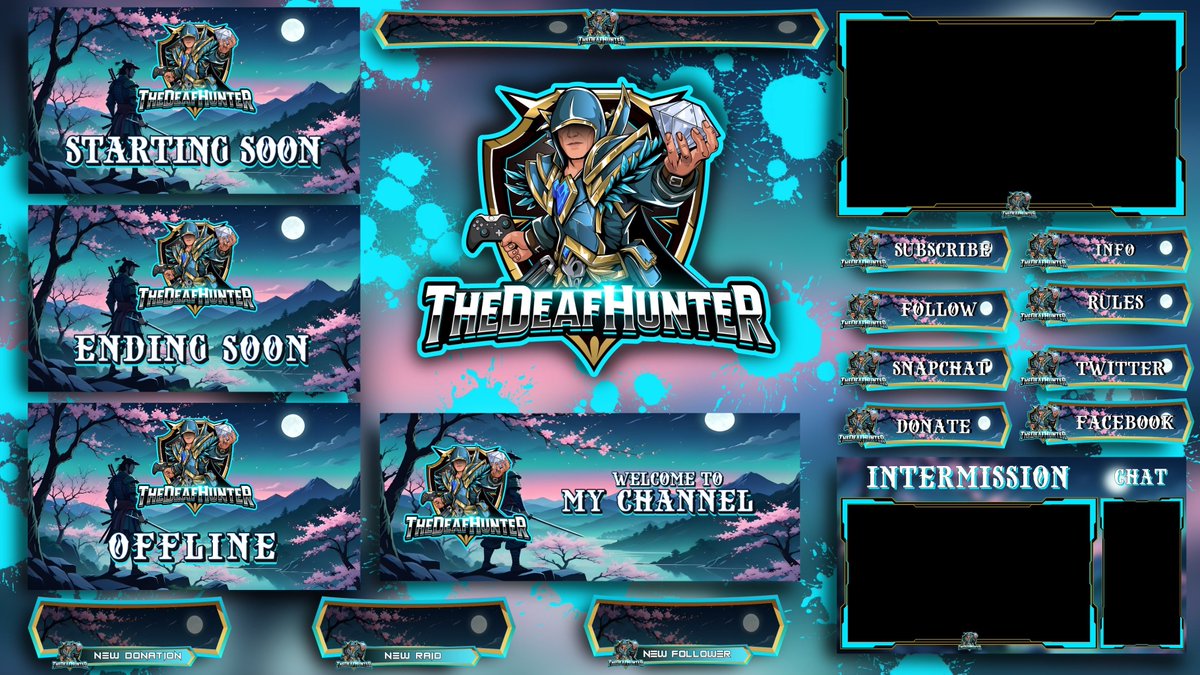 jennifercrafts_'s tweet image. Designed a full custom overlay set for a client everything from alerts to panels. Looks good. Feels pro. Plays hard.
Who’s ready to glow up their stream?

#StreamGraphics #LiveDesign #TwitchArt #StreamerSupport
