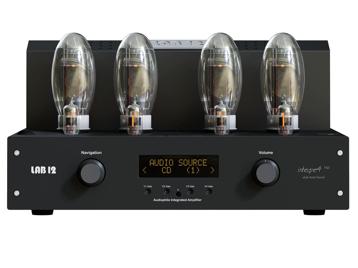 Lab12 Integre4 mk2 Toroid – Άκου τη μαγεία της λυχνίας.

Με λυχνίες KT150, ισχύ 2x65W RMS 8Ω, no Feedback design, ειναι διαθέσιμος για ακρόαση στον χώρο μας.
Ζήσε την εμπειρία του ξεχωριστού ηχοχρώματος της Lab12, μέσα από μια πληθώρα ηχείων, όπως πρέπει να ακούγεται η μουσική: