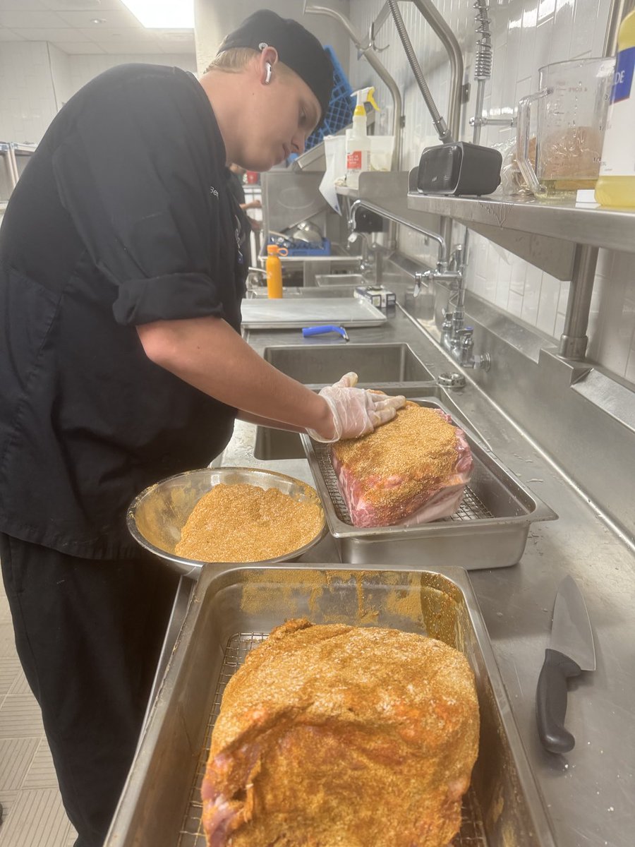 Walnut Grove HS Culinary Arts (@wghs_culinary) on Twitter photo Homemade Tonkotsu broth made from pork/poultry bones & veggies. Served with 18 hour fruitwood smoked pork shoulder,soft boiled eggs, toasted nori,roasted corn/tomato, & ramen noodles. Only <a href="/HardysCafe_WGHS/">Hardy's Cafe at Walnut Grove HS</a>! <a href="/prosperCTE/">Prosper CTE</a> <a href="/TheGroveCTE/">Walnut Grove HS CTE</a> <a href="/WalnutGroveHS/">Walnut Grove High School</a> Homemade Tonkotsu broth made from pork/poultry bones & veggies. Served with 18 hour fruitwood smoked pork shoulder,soft boiled eggs, toasted nori,roasted corn/tomato, & ramen noodles. Only <a href="/HardysCafe_WGHS/">Hardy's Cafe at Walnut Grove HS</a>! <a href="/prosperCTE/">Prosper CTE</a> <a href="/TheGroveCTE/">Walnut Grove HS CTE</a> <a href="/WalnutGroveHS/">Walnut Grove High School</a>