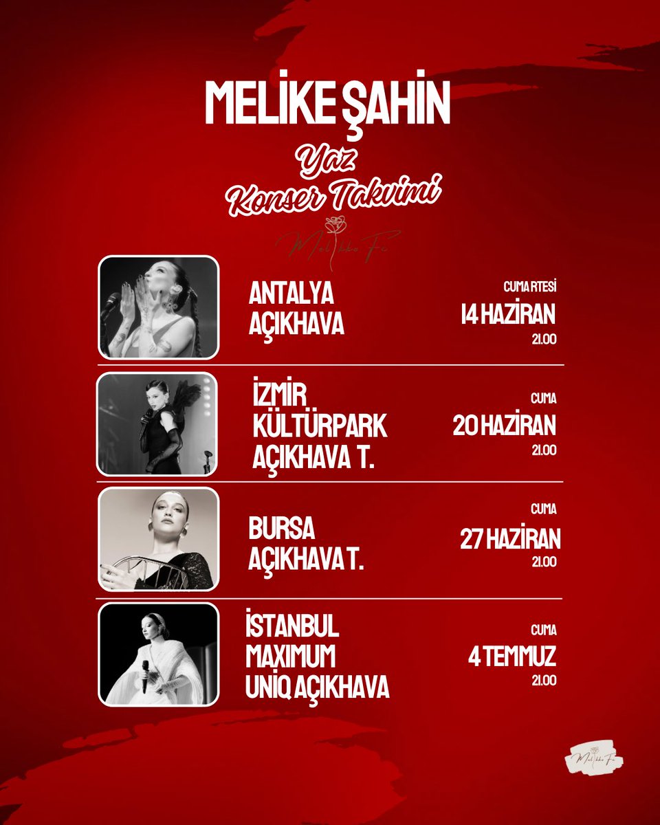 #melikeşahin ile yaz turnesine hazır mıyızzz? 🌹❤️‍🔥