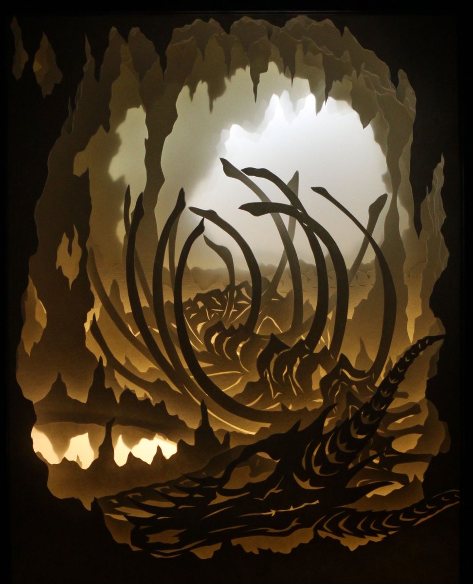 An oldie, but a goodie. Let me lay down my weary bones.

"Wyrm's Rest" (2016)