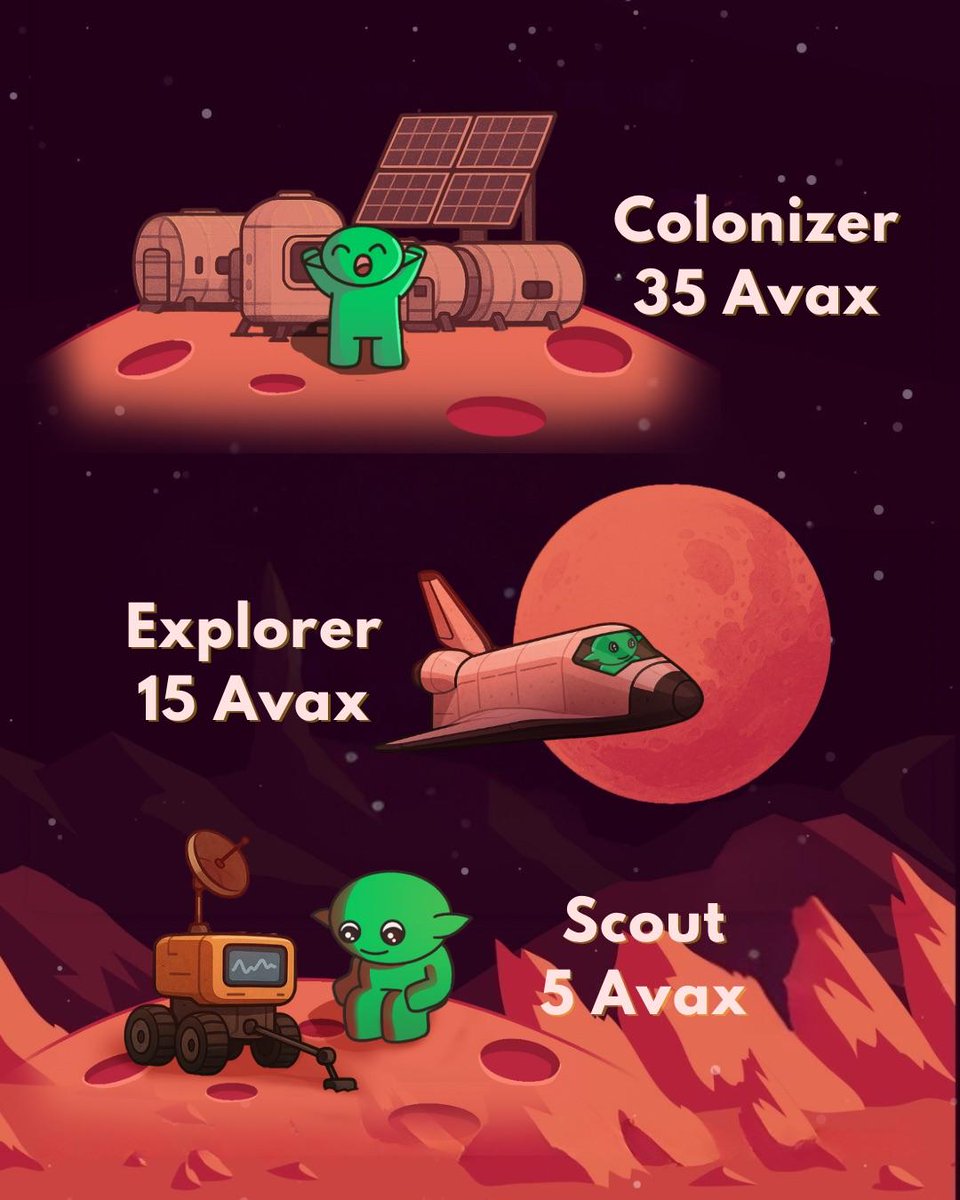 All applications have been announced. 
Now it's time to secure your allocation!
Check erolmusk.com

Out of nearly 13,000 applicants, only 480 have earned the right to purchase a Mars ticket during the pre-sale.

Total Supply: 1B

%50 Pre-Sale
%15 LP for Arena DEX