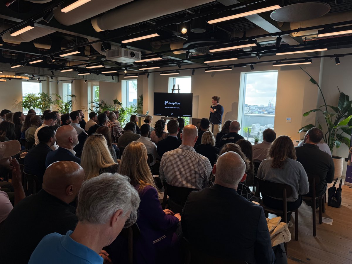 Timothy Barnes (@timothy_barnes) on Twitter photo Delighted to see <a href="/jbgilmore/">Jonathan Gilmore</a> <a href="/DeepFlowAI/">DeepFlow</a> presenting today at the <a href="/growldnbusiness/">Grow London</a> presentation session for #startup companies defining the #futureofwork
Undoubtedly the most technically developed #AI product among those presenting. Great to be working together <a href="/CfEntrepreneurs/">CFEntrepreneurs</a> Delighted to see <a href="/jbgilmore/">Jonathan Gilmore</a> <a href="/DeepFlowAI/">DeepFlow</a> presenting today at the <a href="/growldnbusiness/">Grow London</a> presentation session for #startup companies defining the #futureofwork
Undoubtedly the most technically developed #AI product among those presenting. Great to be working together <a href="/CfEntrepreneurs/">CFEntrepreneurs</a>