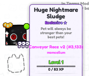 Got mine. #PetSimulator99 #petsim99 #HugeNightmareSludge