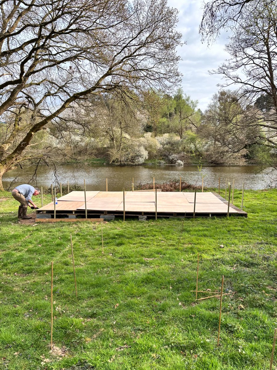 BbrookTheatre's tweet photo. It's been a busy Easter week at the theatre. More work on the stage and construction has started on the bar! Looking forward to seeing them in action this Summer.

Check out our programme here: https://t.co/r8m9YzVwYL https://t.co/15FF9jcePU