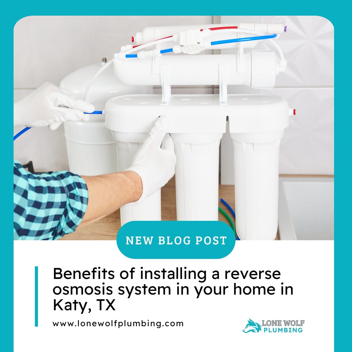 LoneWPlumbing's tweet image. 👨‍🔧Enjoy clean, safe drinking water at home in Katy, TX. Discover the health and cost-saving benefits of a reverse osmosis system with Lone Wolf Plumbing LLC. bit.ly/3Ey3WWc #reverseosmosis #systeminstallation #KatyTX #LoneWolfPlumbing #watersystems