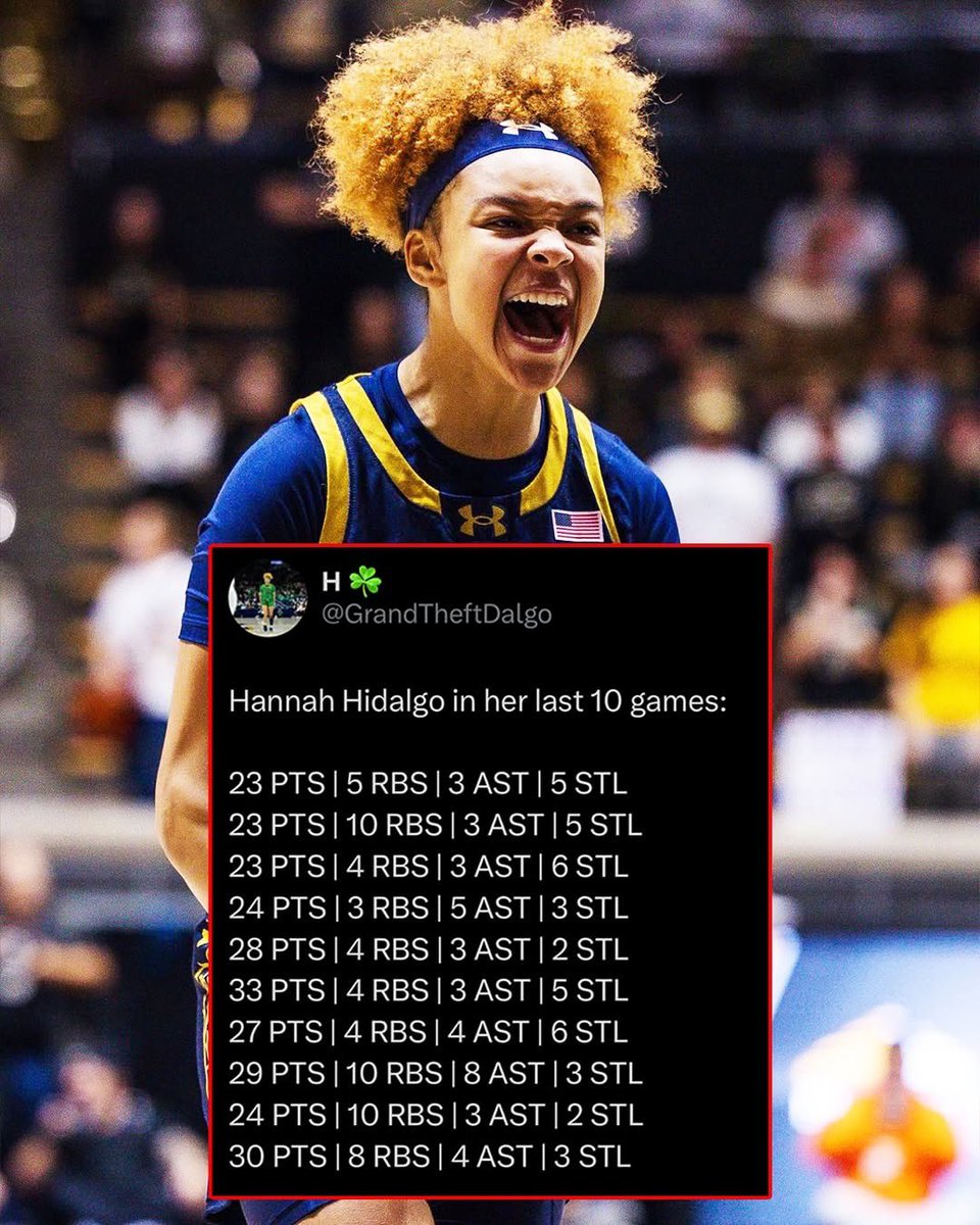 Hannah Hidalgo was UNREAL this past season 🔥