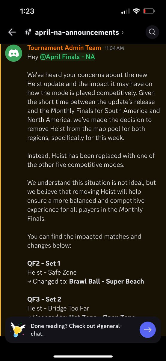 I think I speak for everyone in the upcoming monthly finals that heist should just be replaced by cleaning duty 🙏.