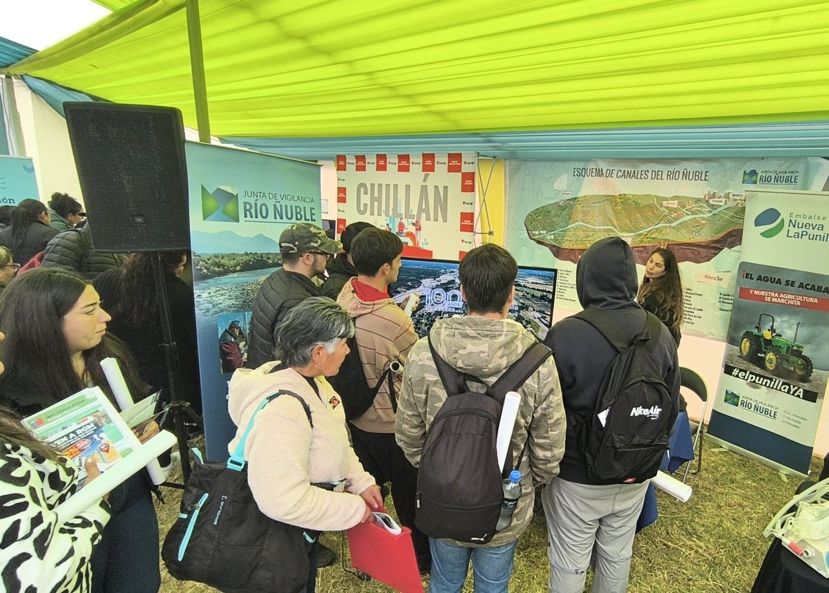 Hoy participamos con un stand en el seminario “Impacto del Cambio Climático en la Fruticultura de Ñuble”, en el marco del proyecto “Fruticultura Sostenible y Resiliente al Cambio Climático en la Región de Ñuble”, financiado por el <a href="/goredenuble/">Gobierno Regional de Ñuble</a> y ejecutado por <a href="/INIAQuilamapu/">INIA Quilamapu</a>