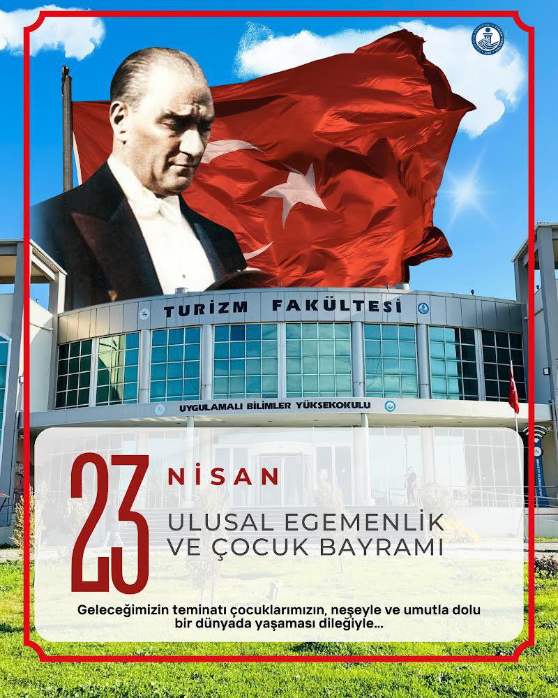 Dokuz Eylül Üniversitesi Turizm Fakültesi (@deuturizm) on Twitter photo Ulu Önderimiz Mustafa Kemal Atatürk’ün tüm dünya çocuklarına armağan ettiği 23 Nisan Ulusal Egemenlik ve Çocuk Bayramınız kutlu olsun!🇹🇷
<a href="/universitemDEU/">Dokuz Eylül Üniversitesi</a> Ulu Önderimiz Mustafa Kemal Atatürk’ün tüm dünya çocuklarına armağan ettiği 23 Nisan Ulusal Egemenlik ve Çocuk Bayramınız kutlu olsun!🇹🇷
<a href="/universitemDEU/">Dokuz Eylül Üniversitesi</a>
