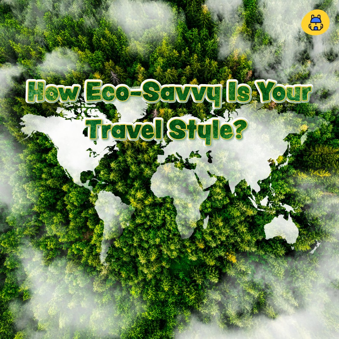 PackedbagUS's tweet photo. Think you’re an eco-friendly explorer? 🌱 Take our Earth Day quiz on the story and find out how green your travel style really is! 💚

#EarthDayQuiz #TravelResponsibly #EcoExplorer #SustainableTravel2025 #GreenWanderlust #PlanetFirst https://t.co/xTyeejc2tn