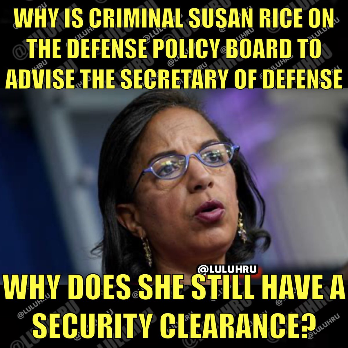 luluHru's tweet image. Why does anyone in Obama’s administration still have clearance, let alone advising on policies?