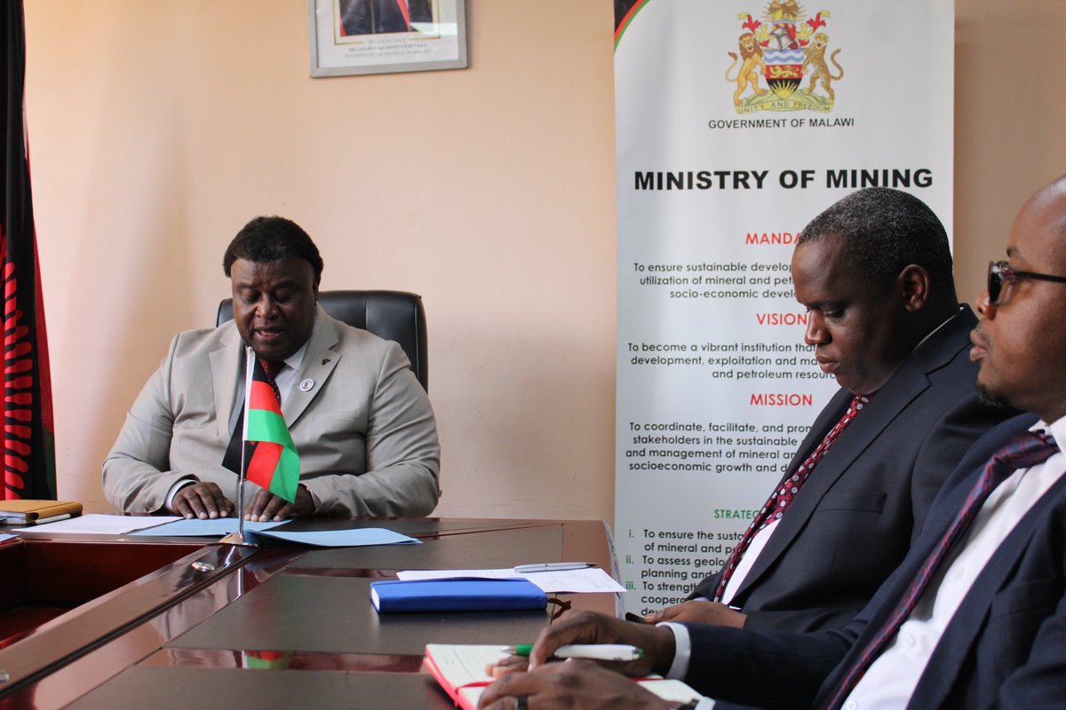 Ministry of Mining (@miningminmw) on Twitter photo <a href="/MiningMinMW/">Ministry of Mining</a> will host the second Malawi Mining Investment Forum (MMIF2025) at the <a href="/BICC/">bicc</a> in Lilongwe on April 28th and 29th, 2025.
<a href="/LAZARUSCHAKWERA/">Dr. Lazarus Chakwera</a>, President of the Republic of Malawi, will officially open the Forum.
<a href="/NICOHoldingsLtd/">NICO Holdings</a> are the lead sponsor.
<a href="/africaminerals_/">Africa Minerals Strategy Group (AMSG)</a> <a href="/MiningMinMW/">Ministry of Mining</a> will host the second Malawi Mining Investment Forum (MMIF2025) at the <a href="/BICC/">bicc</a> in Lilongwe on April 28th and 29th, 2025.
<a href="/LAZARUSCHAKWERA/">Dr. Lazarus Chakwera</a>, President of the Republic of Malawi, will officially open the Forum.
<a href="/NICOHoldingsLtd/">NICO Holdings</a> are the lead sponsor.
<a href="/africaminerals_/">Africa Minerals Strategy Group (AMSG)</a>